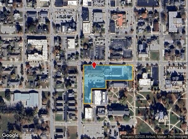 2 E Seminary St, Greencastle, IN Parcel Map