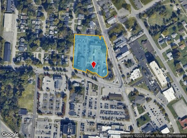 1403 Spring St, Jeffersonville, IN Parcel Map