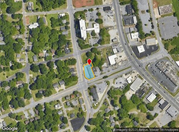  805 S Elm St, High Point, NC Parcel Map