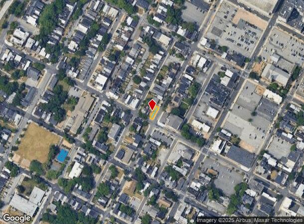  601 W 8Th St, Wilmington, DE Parcel Map