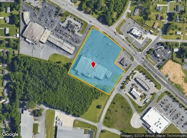  10106 S Main St, Archdale, NC Parcel Map