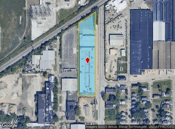  850 E 72Nd St, Cleveland, OH Parcel Map