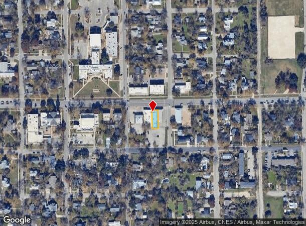610 E University Ave, Georgetown, TX Parcel Map