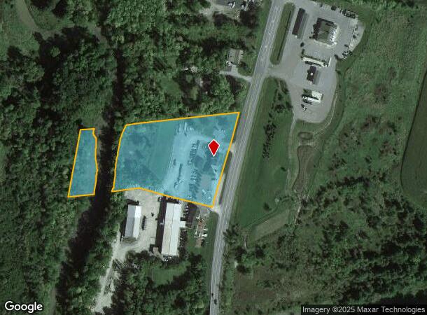  2707 Route 7, Ferrisburgh, VT Parcel Map