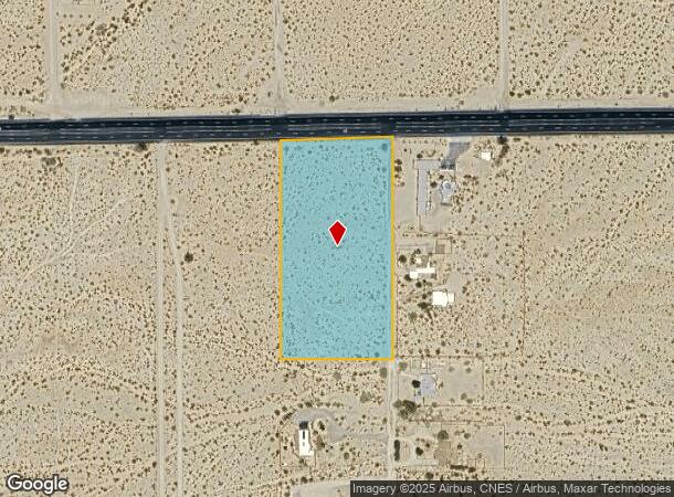 29 Palms Hwy, 29 Palms, CA Parcel Map