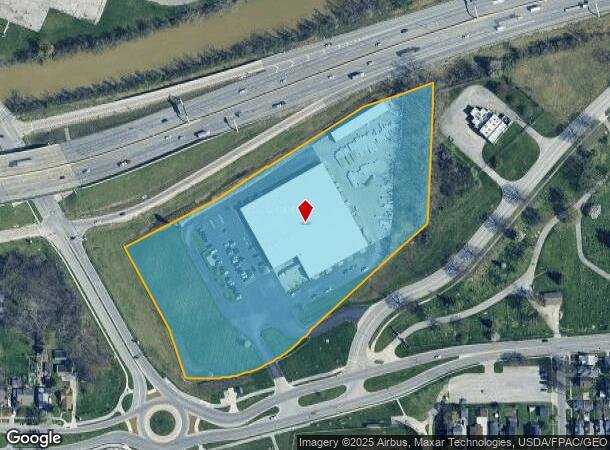 3500 Phillips Ave, Toledo, OH Parcel Map