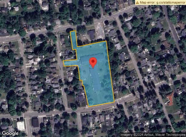  1210 W Water St, Elmira, NY Parcel Map