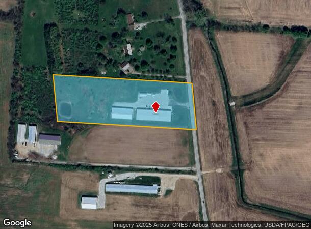 3643 Dill Rd, Centerburg, OH Parcel Map
