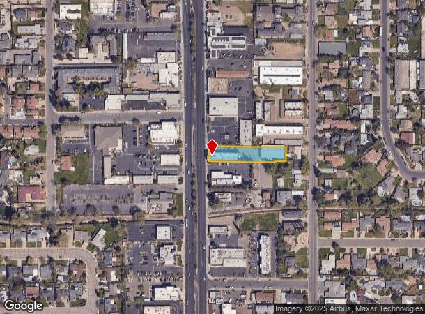  1500 S Mooney Blvd, Visalia, CA Parcel Map