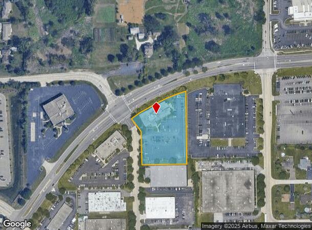  977 N Oaklawn Ave, Elmhurst, IL Parcel Map
