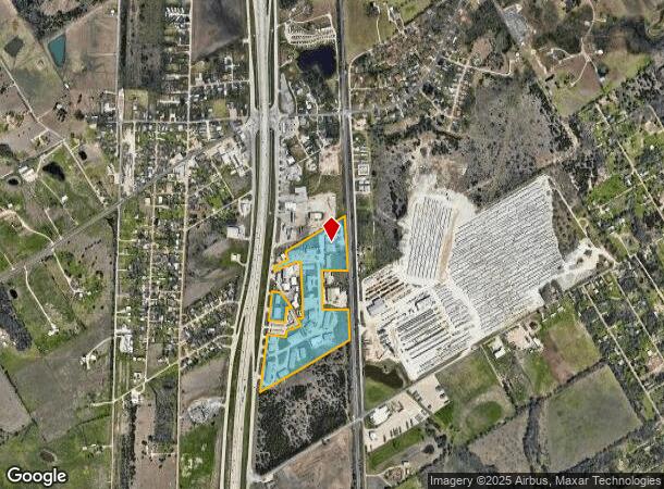  555 N Ih 35, Elm Mott, TX Parcel Map