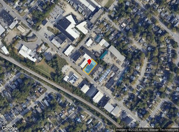  1421 Delaware Ave, Lexington, KY Parcel Map
