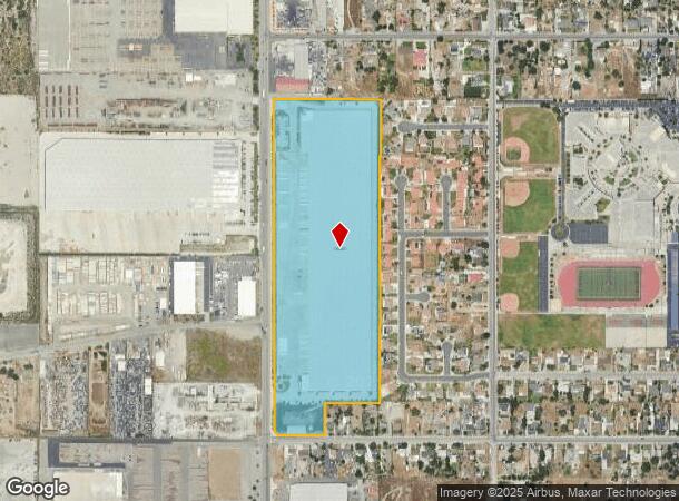 2415 N Locust Ave, Rialto, CA Parcel Map