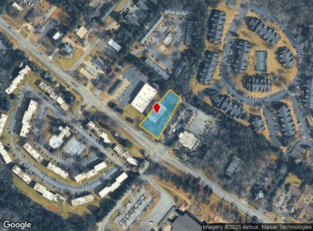  1235 Cedar Shoals Dr, Athens, GA Parcel Map