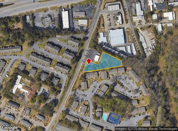  155 Epps Bridge Rd, Athens, GA Parcel Map