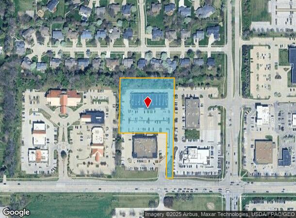 12871 University Ave, Clive, IA Parcel Map