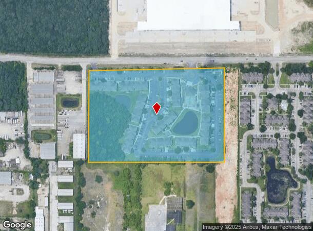  5900 Greens Rd, Humble, TX Parcel Map