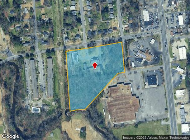  1307 Lakeside Ave, Henrico, VA Parcel Map