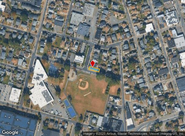  90 W Franklin St, Hackensack, NJ Parcel Map