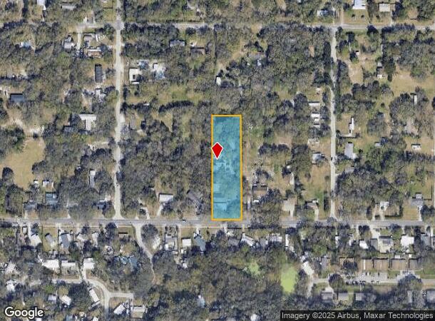2010 E 148Th Ave, Lutz, FL Parcel Map