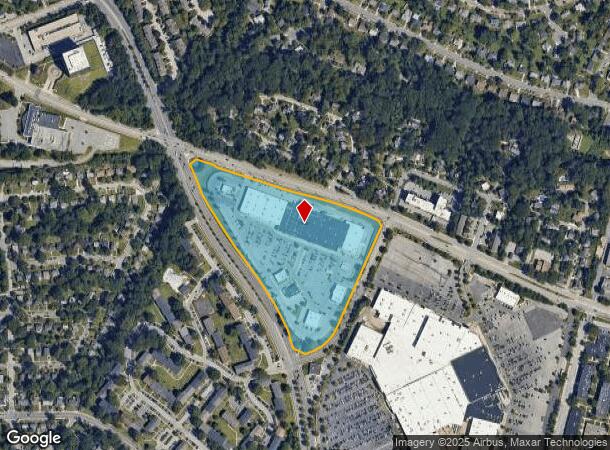  803 Goucher Blvd, Towson, MD Parcel Map