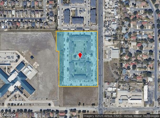  5121 N Foster Rd, San Antonio, TX Parcel Map