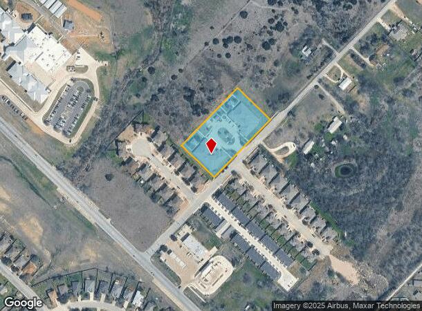  107 Creekside Trl, Kyle, TX Parcel Map
