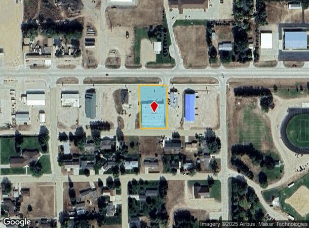 1093 E 4Th St, Ainsworth, NE Parcel Map