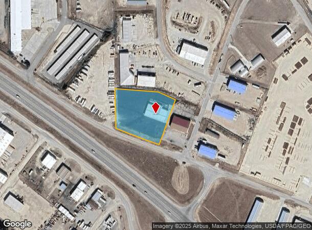 1910 Talc Rd, Casper, WY Parcel Map