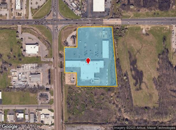 1415 Goodman Rd W, Horn Lake, MS Parcel Map