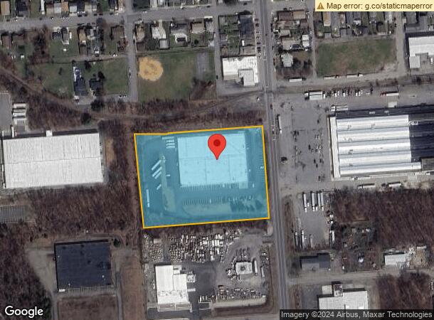  600 S Poplar St, Hazleton, PA Parcel Map