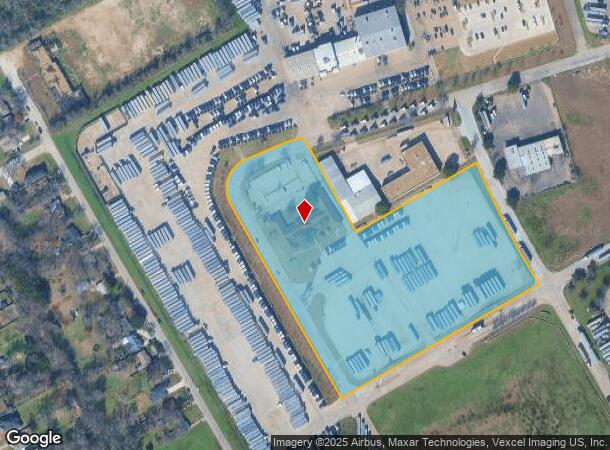  8701 Peterbilt Blvd, Dallas, TX Parcel Map