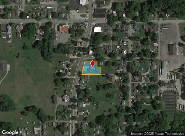  201 S Main St, Wolcottville, IN Parcel Map