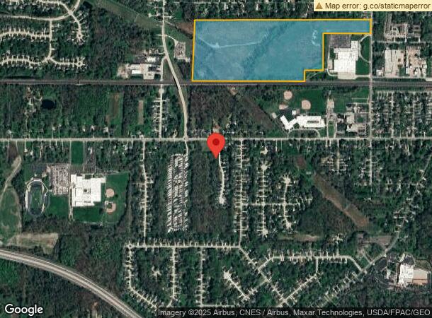  7820 Mapleway Dr, Olmsted Falls, OH Parcel Map