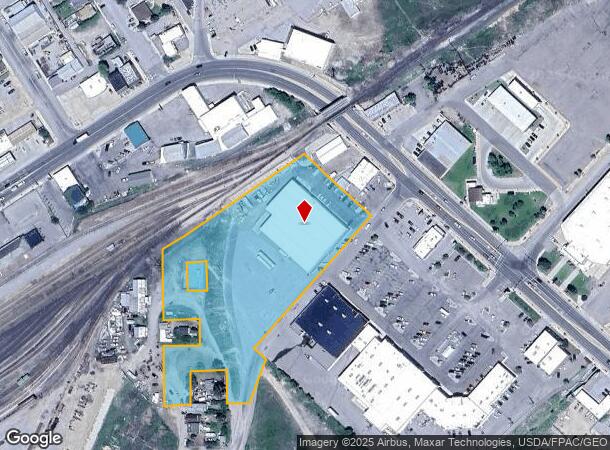 1245 Harrison Ave, Butte, MT Parcel Map
