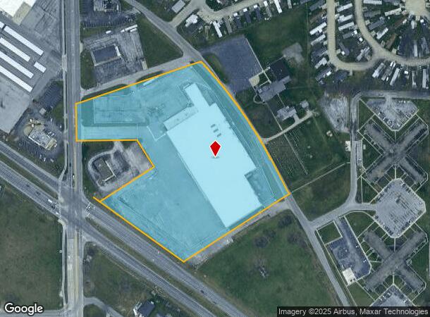 7601 S Anthony Blvd, Fort Wayne, IN Parcel Map