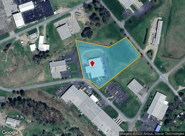  1524 Enterprise Rd, Corry, PA Parcel Map