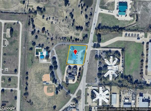  1725 N Mcdonald St, Mckinney, TX Parcel Map
