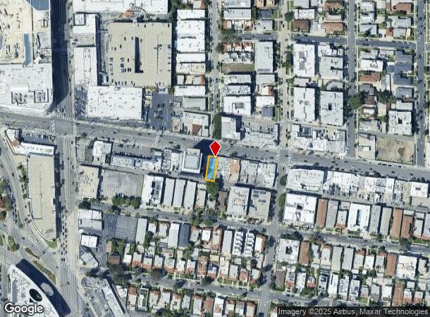  8430 W 3Rd St, Los Angeles, CA Parcel Map