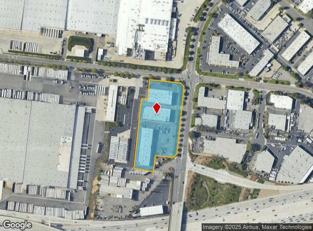  310 S Maple St, Corona, CA Parcel Map