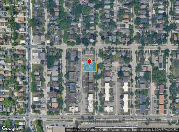 1838 Hayes St Ne, Minneapolis, MN Parcel Map
