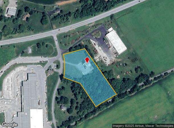 1007 Tibbetts Ln, New Windsor, MD Parcel Map