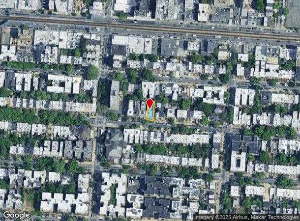 1293 Dean St, Brooklyn, NY Parcel Map