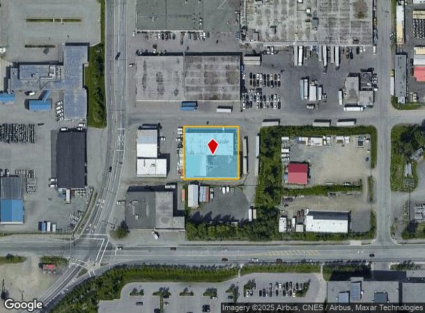 1330 E 2Nd Ave, Anchorage, AK Parcel Map