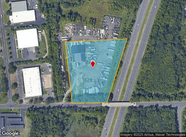  302 Elbow Ln, Burlington, NJ Parcel Map