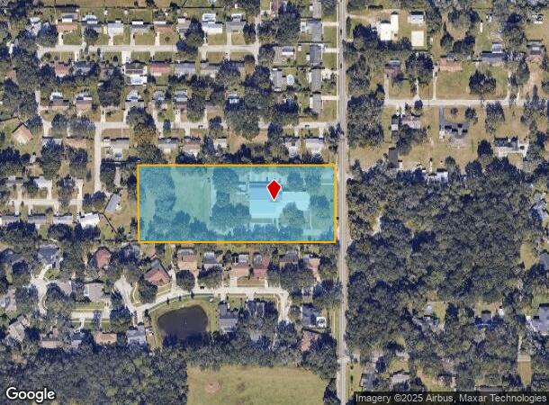 2908 Bell Shoals Rd, Brandon, FL Parcel Map