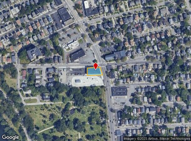1525 Broad St, Cranston, RI Parcel Map