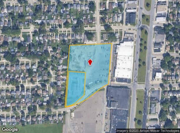 Emmons, Lincoln Park, MI Parcel Map