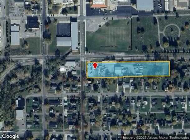  226 S Pierce St, Delphos, OH Parcel Map
