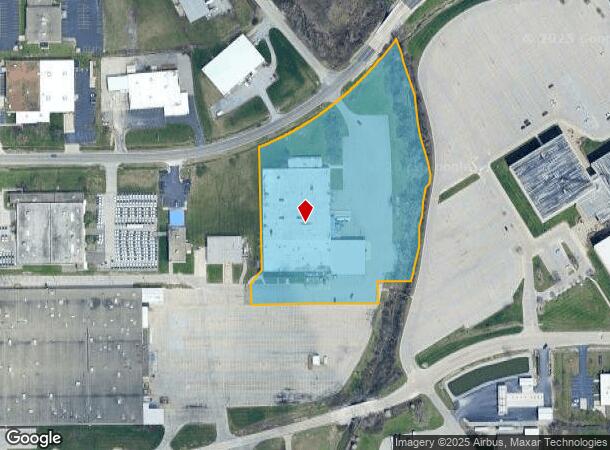 1211 Progress Rd, Fort Wayne, IN Parcel Map